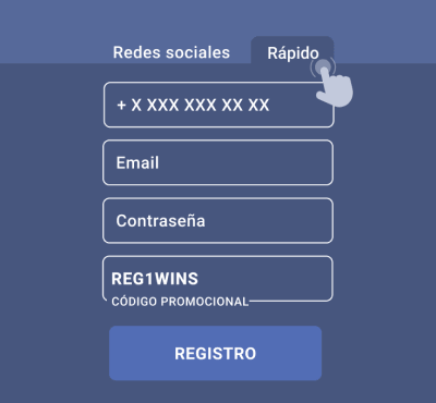Rеgіѕtrο rápido (trаdісіοnаl)